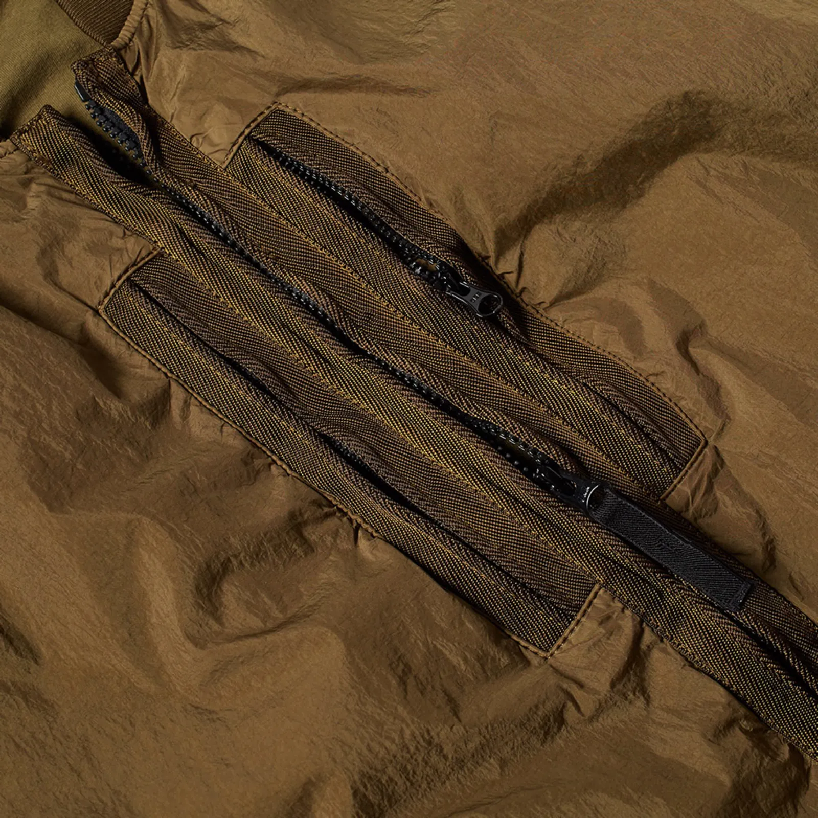 Stone Island Garment Dyed Crinkle Reps Bomber Jacket