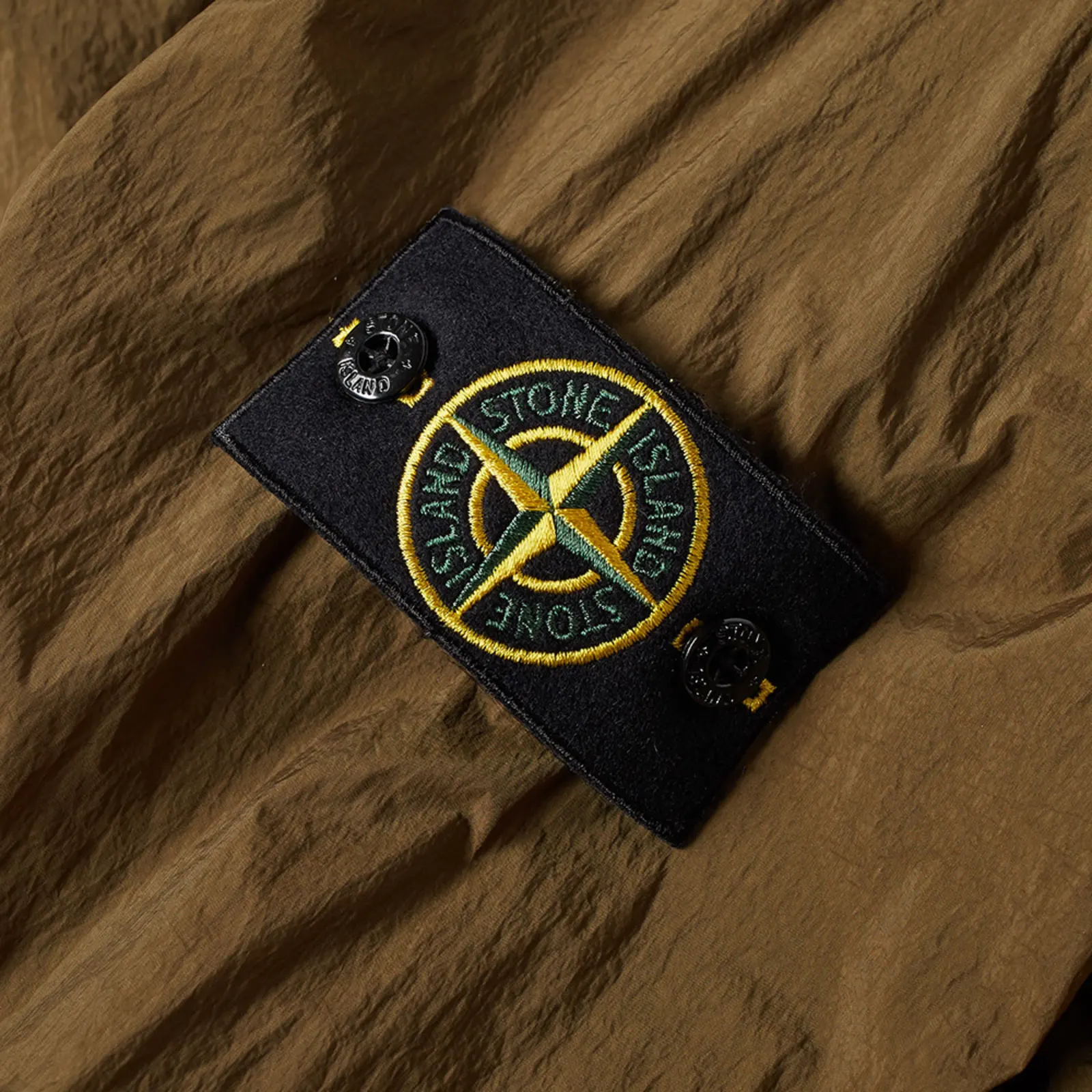 Stone Island Garment Dyed Crinkle Reps Bomber Jacket