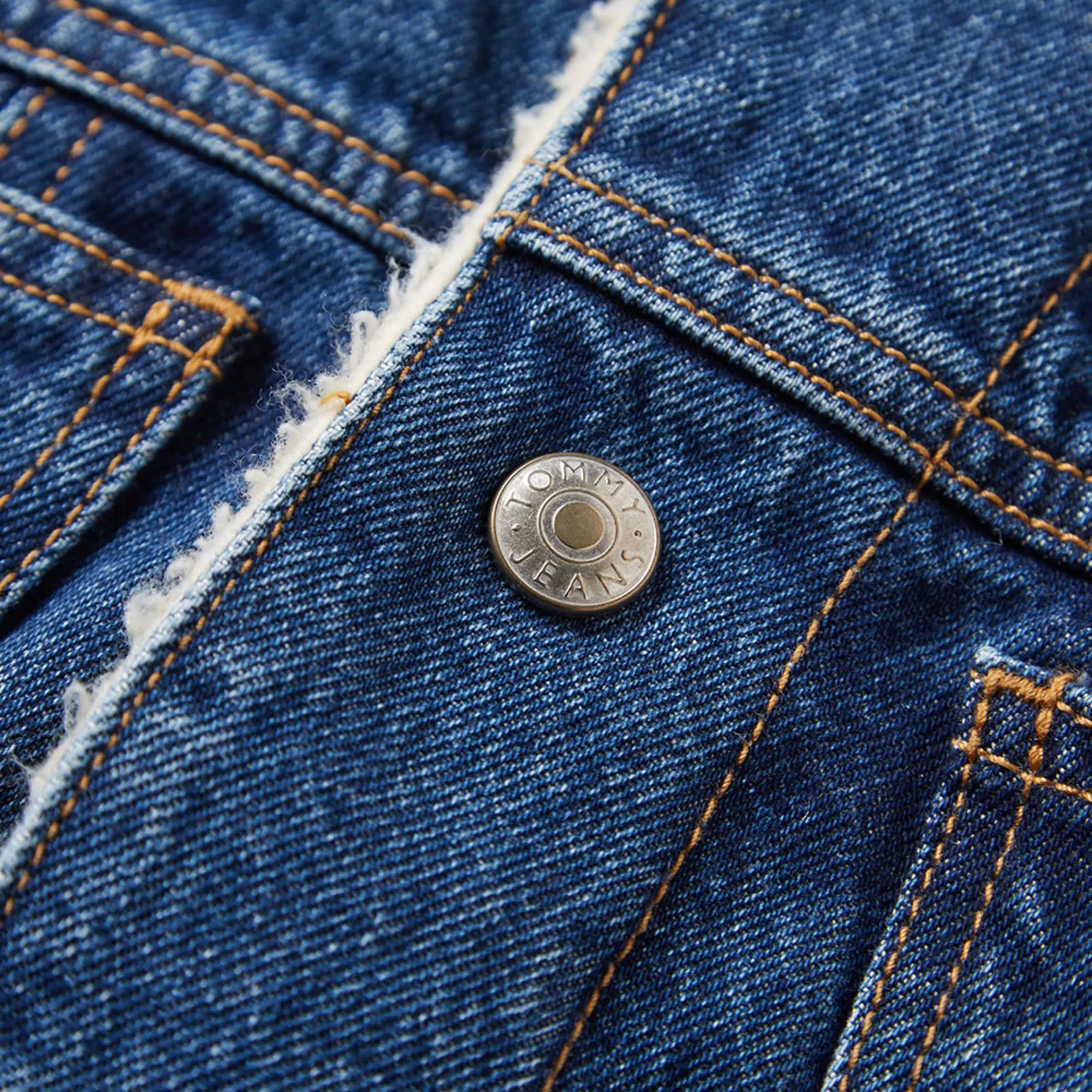 Tommy Jeans Denim Sherpa Jacket