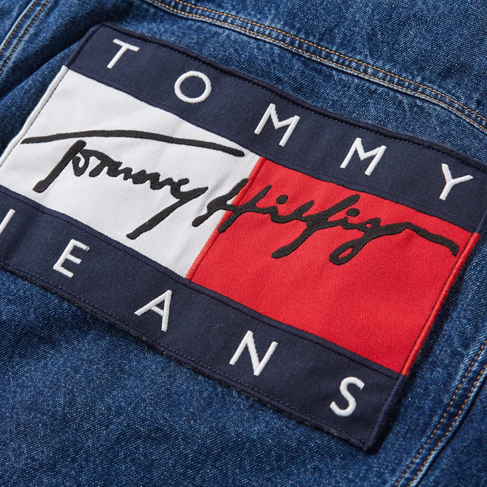Tommy Jeans Denim Sherpa Jacket