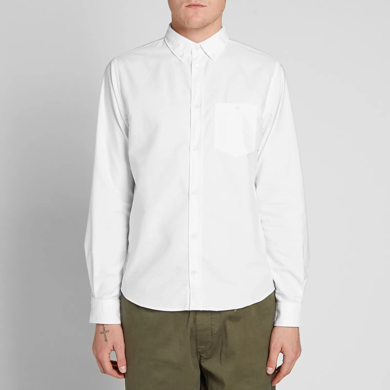 Norse Projects Anton Garment Dyed Poplin Shirt