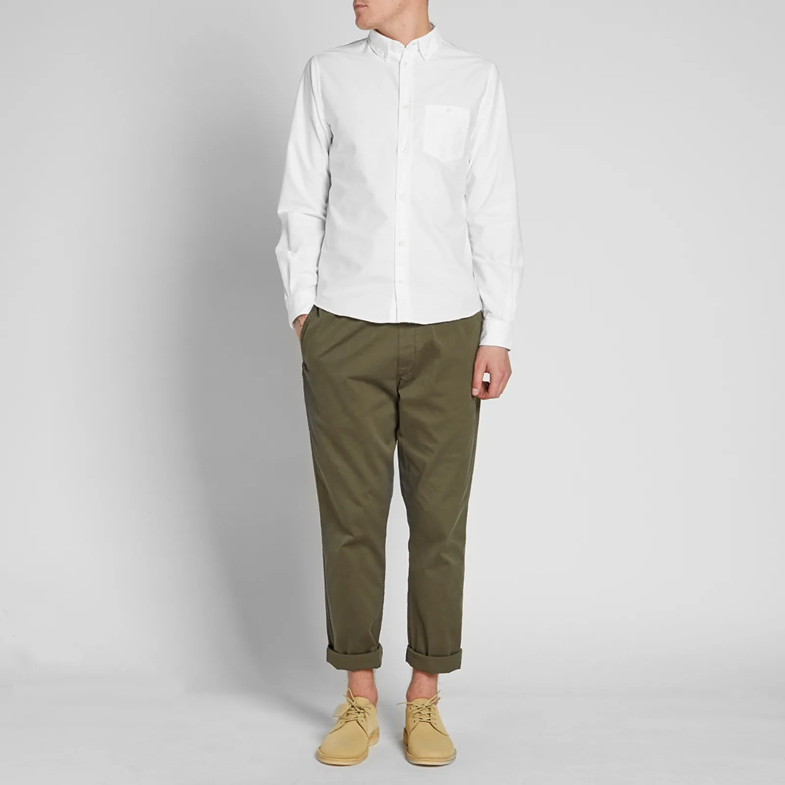 Norse Projects Anton Garment Dyed Poplin Shirt