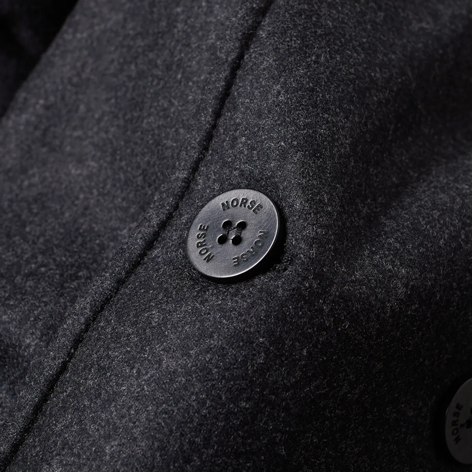 Norse Projects Birk Wool Pea Coat