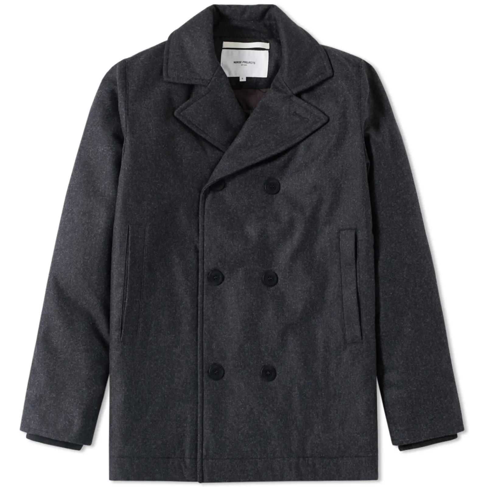 Norse Projects Birk Wool Pea Coat