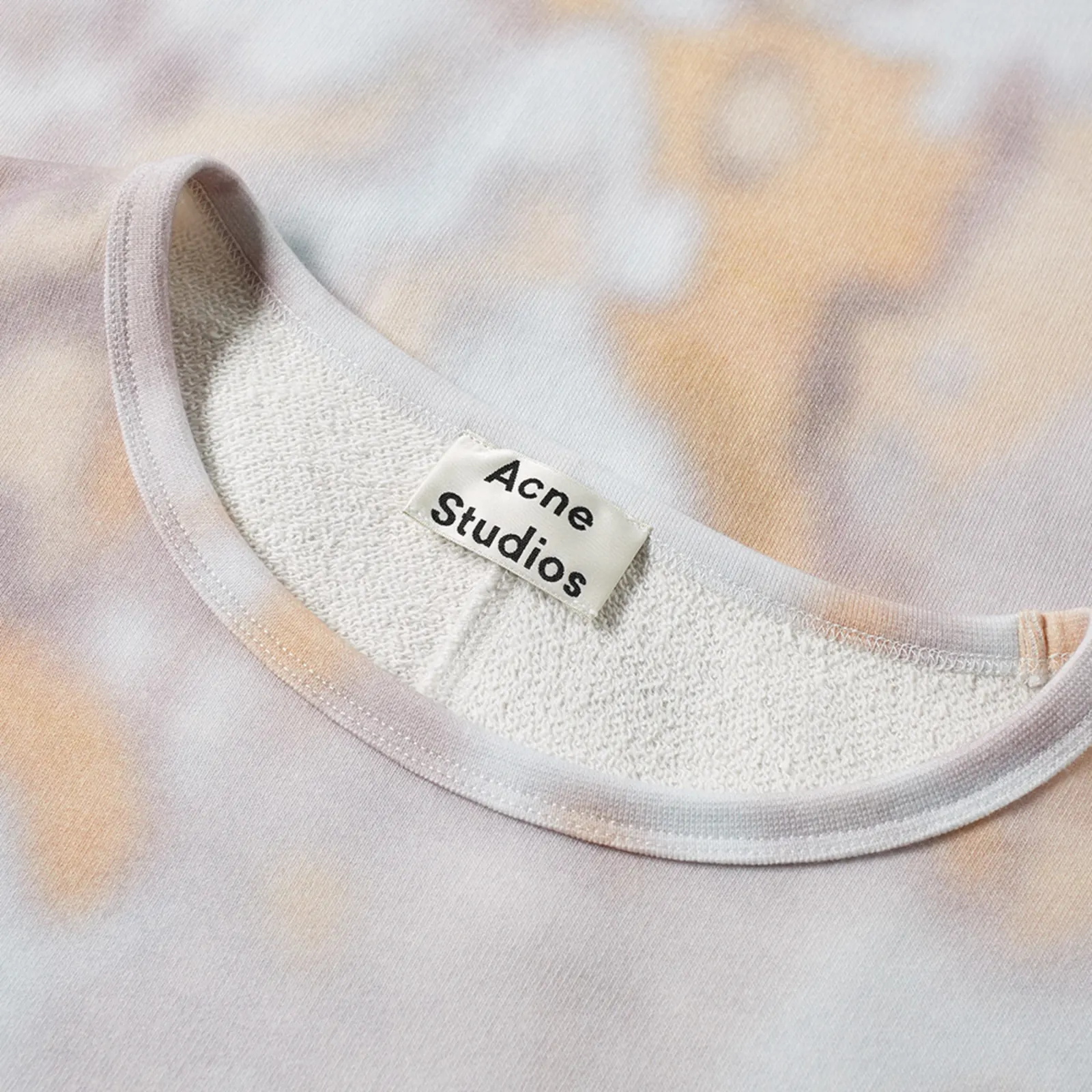 Acne Studios Finish Print Crew Sweat