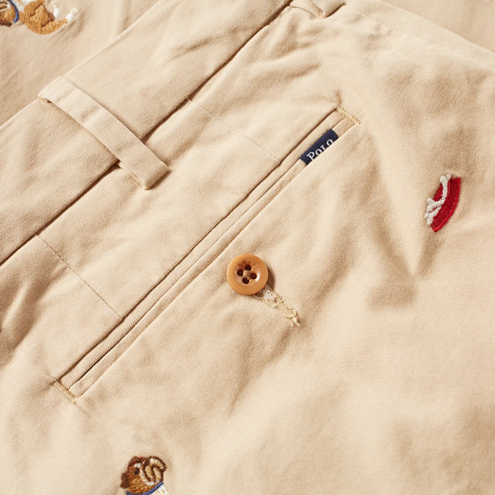Polo Ralph Lauren Classic Bulldog Embroidered Short 4 Polo Ralph Lauren Classic Bulldog Embroidered Short
