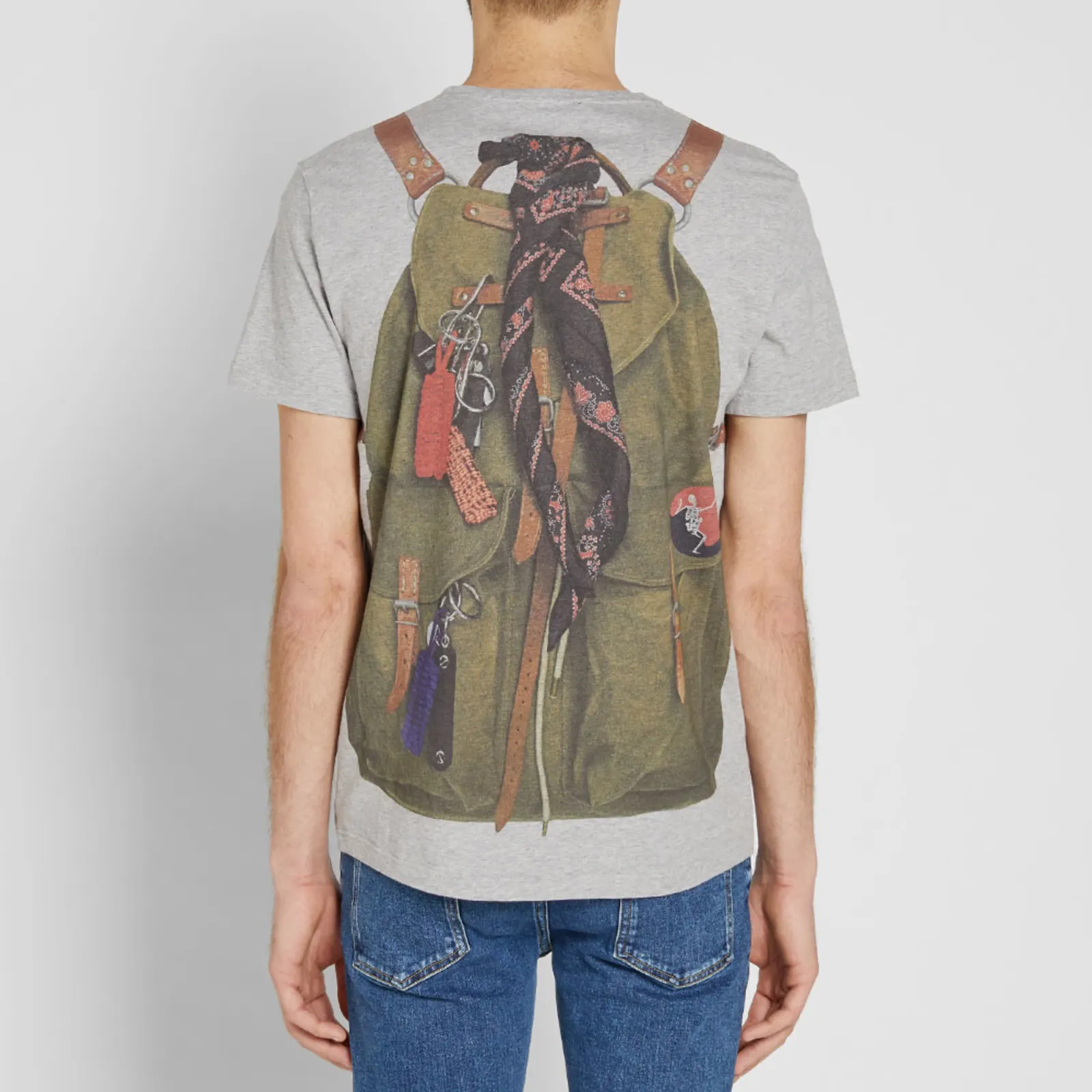 Alexander McQueen Backpack Print Tee