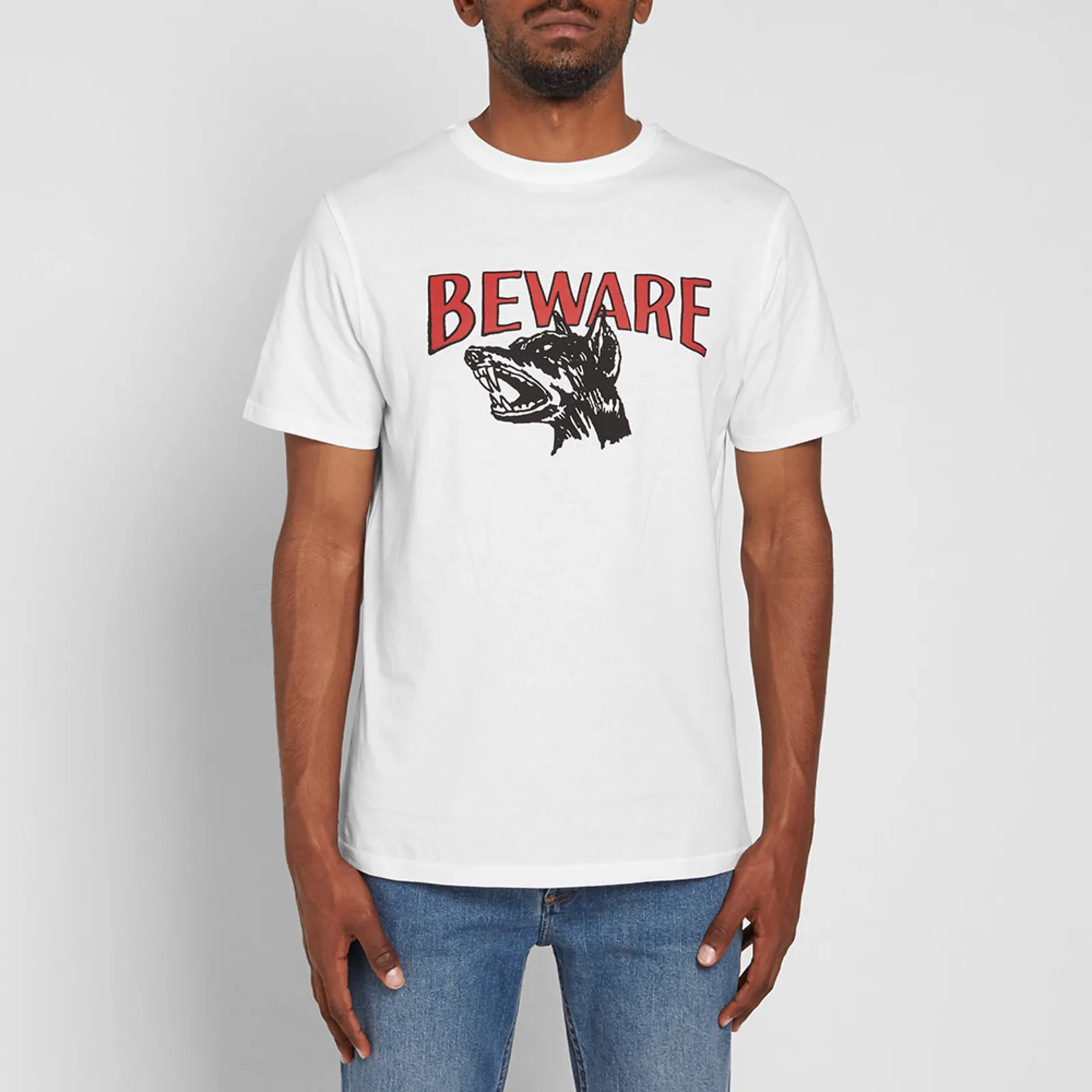 Soulland Kyle Beware Print Tee 4 Soulland Kyle Beware Print Tee