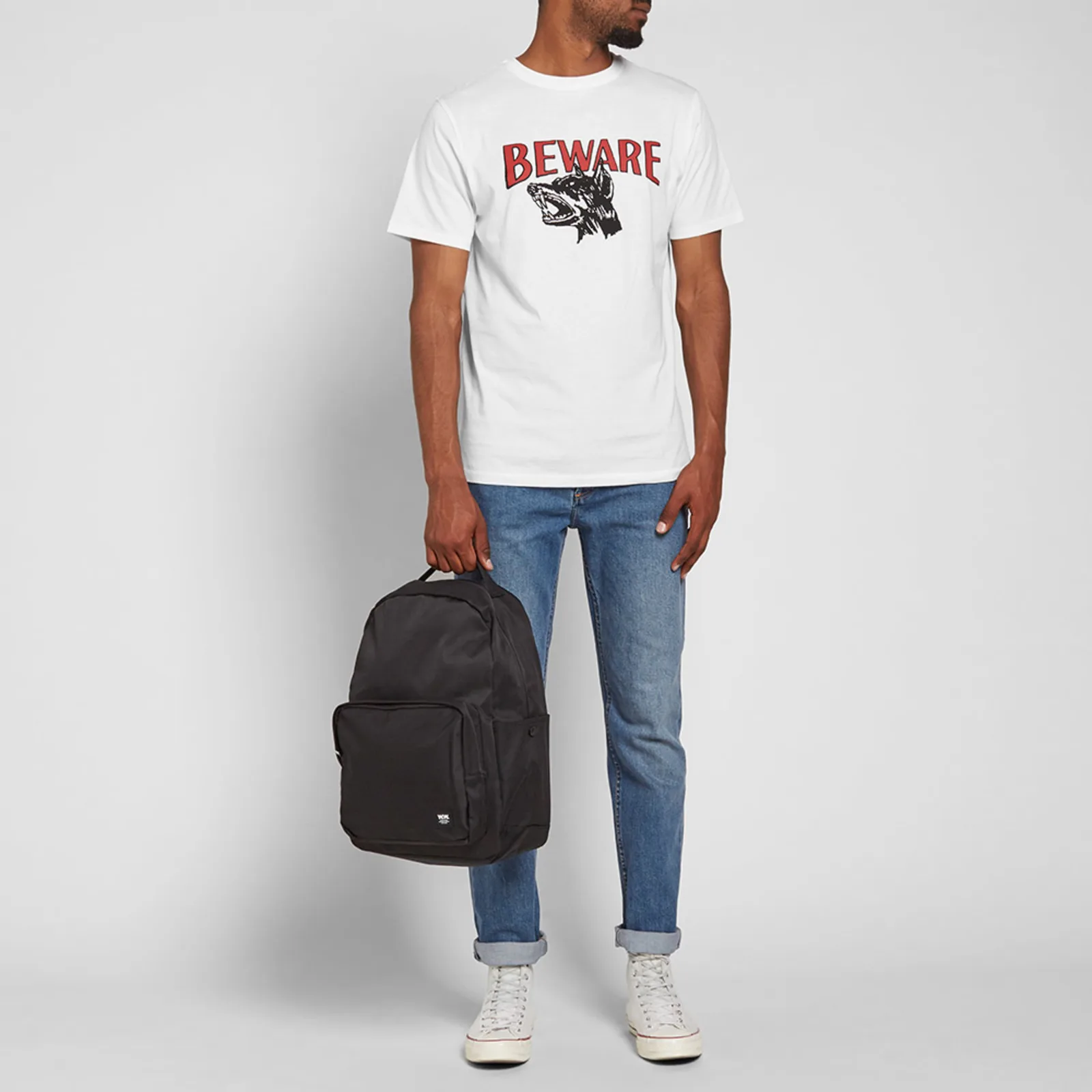 Soulland Kyle Beware Print Tee 6 Soulland Kyle Beware Print Tee