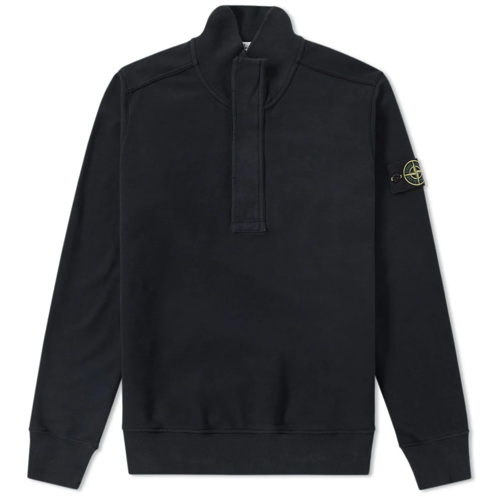 Stone Island Garment Dyed Half Zip Sweat