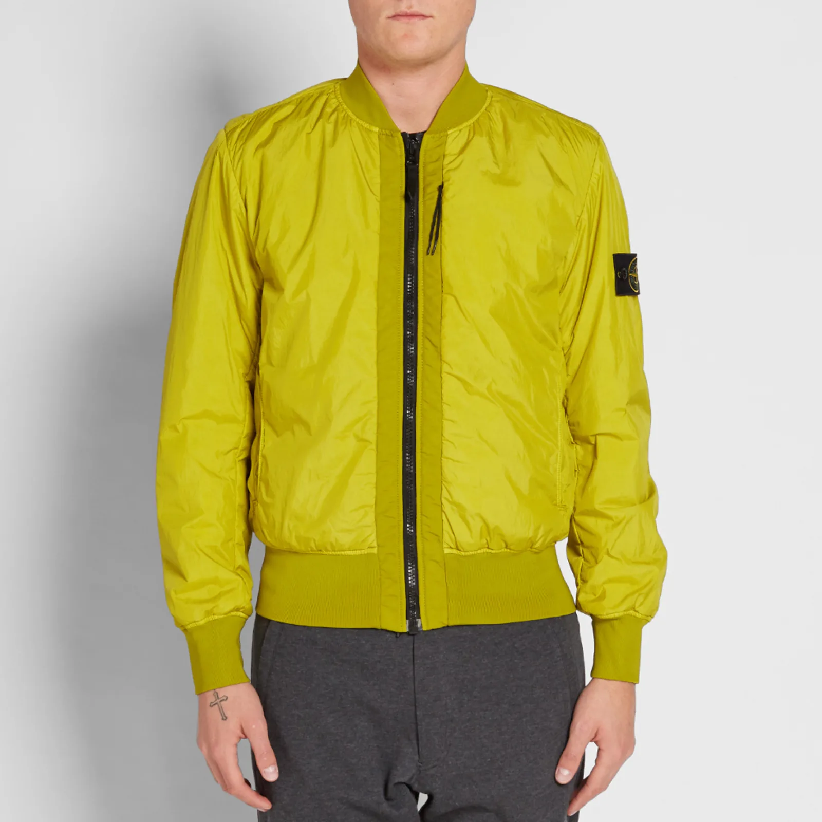 Stone Island Garment Dyed Crinkle Reps Bomber