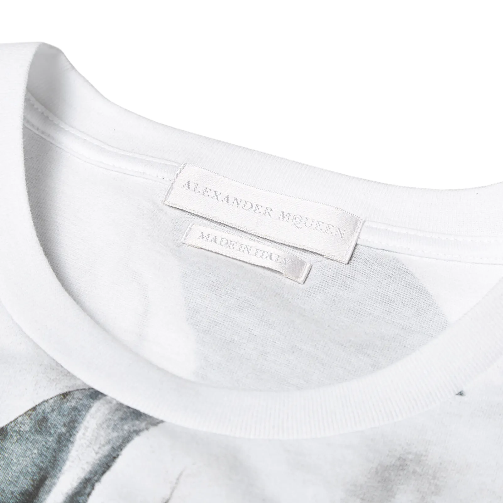 Alexander McQueen Double Oversized Skull Tee