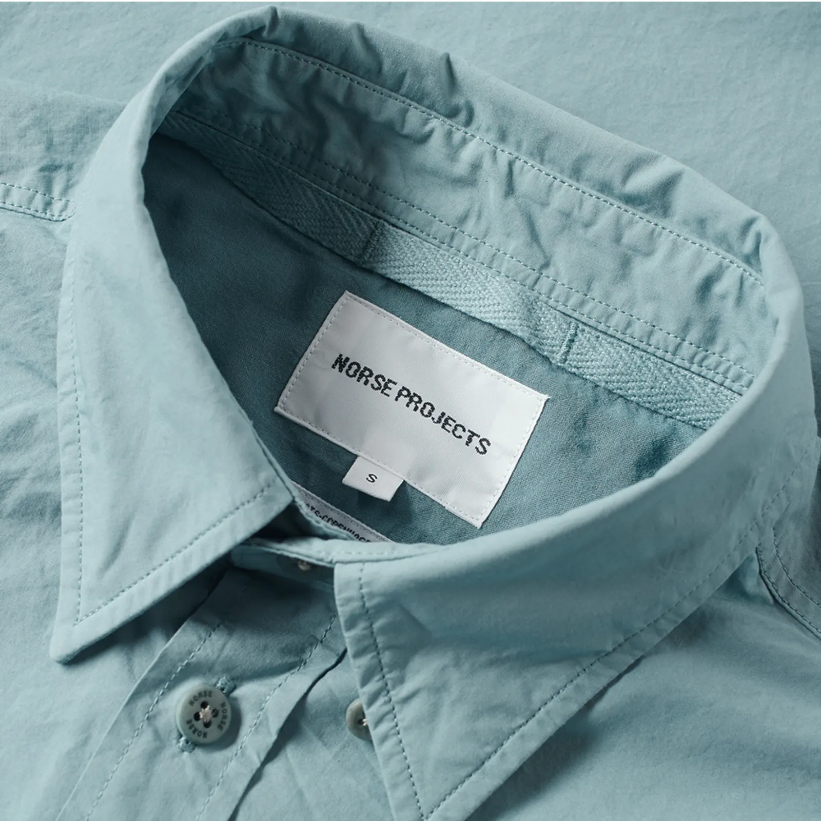 Norse Projects Anton Garment Dyed Poplin Shirt