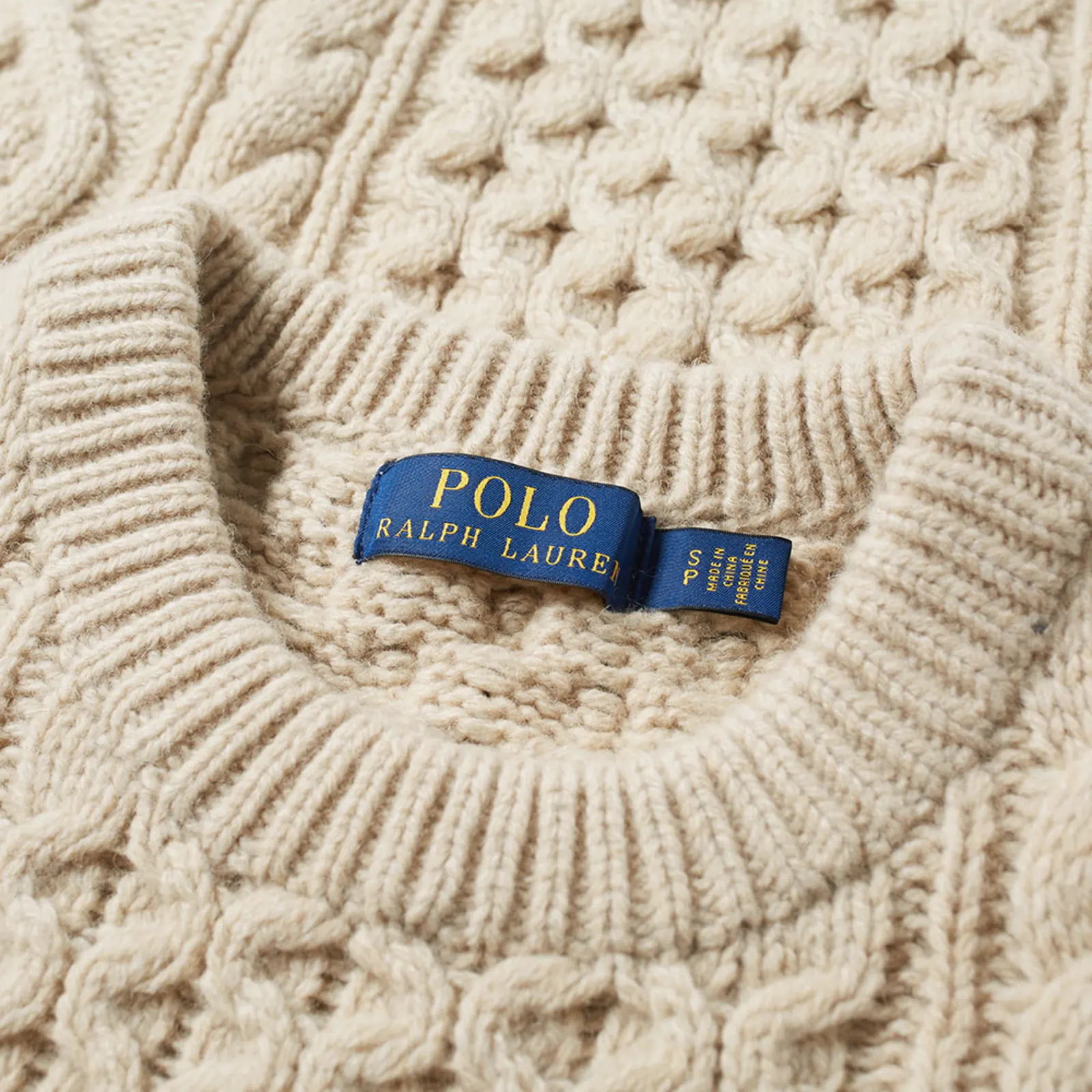 Polo Ralph Lauren Aran Crew Knit