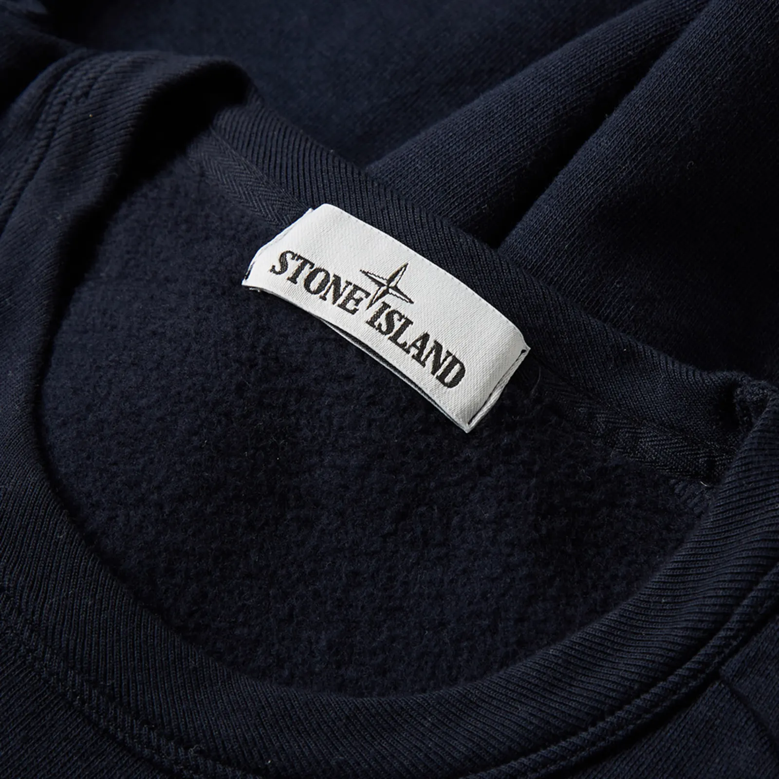 Stone Island Arm Patch Crew Sweat