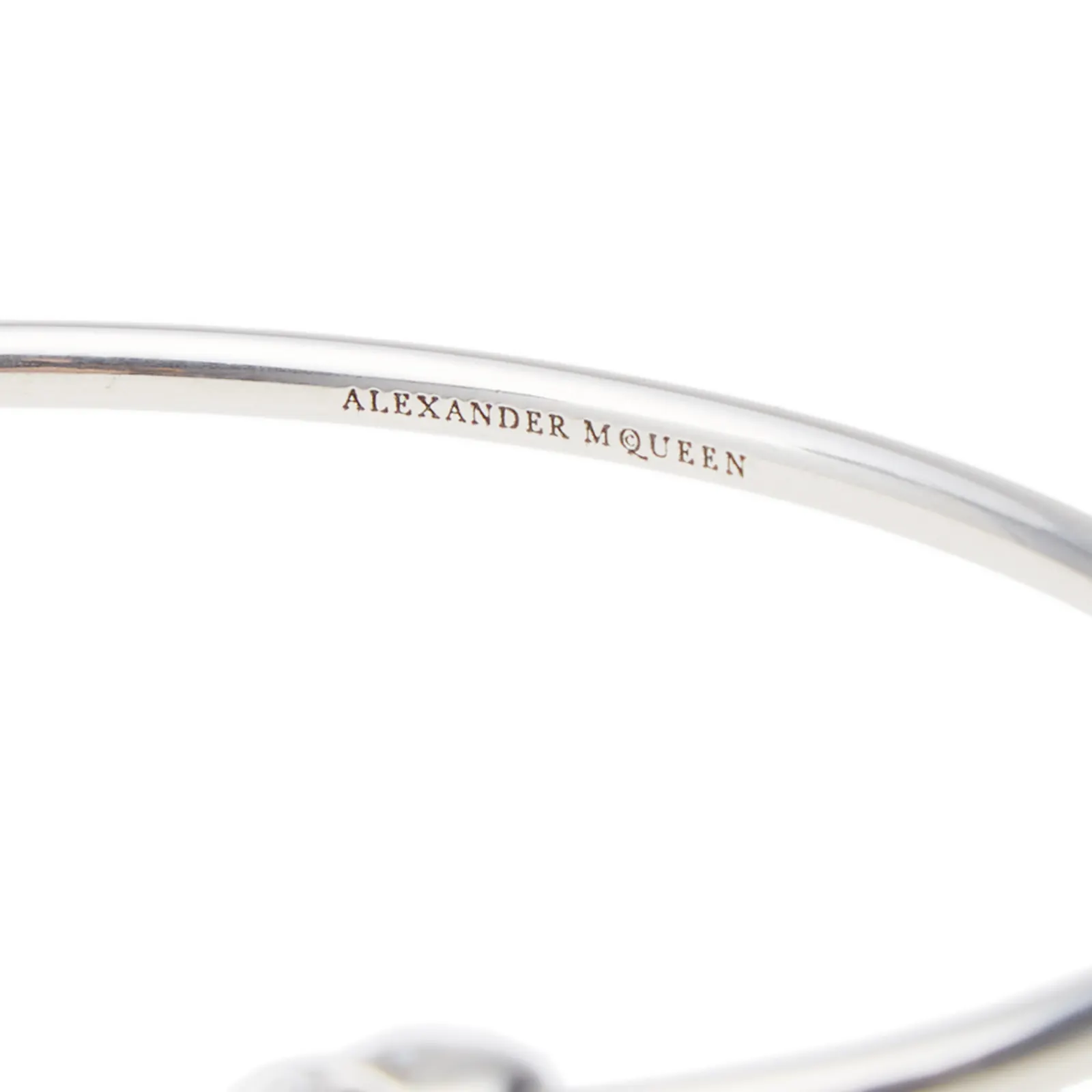 Alexander McQueen Double Skull Bangle