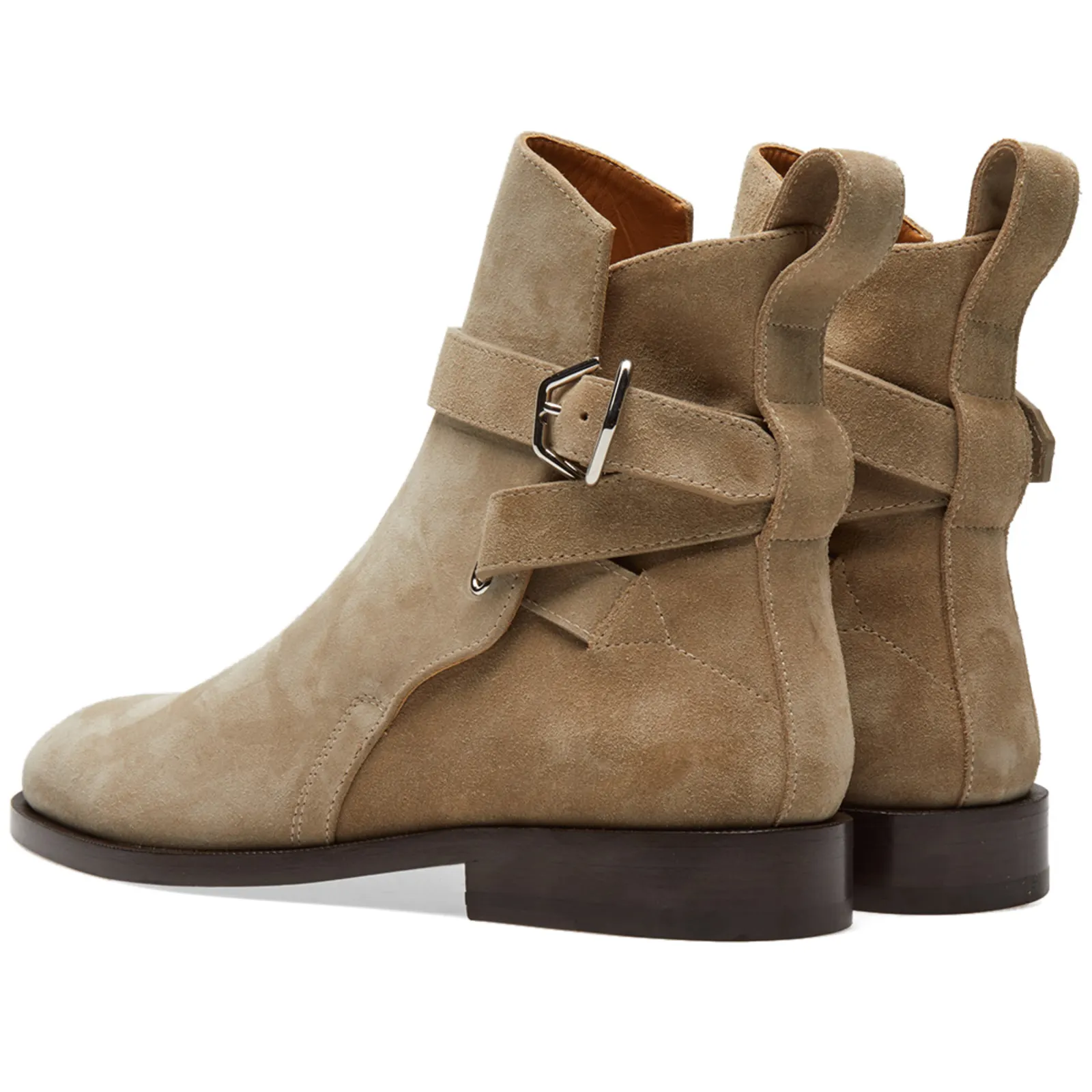 Acne Studios Julian Suede Buckle Ankle Boot