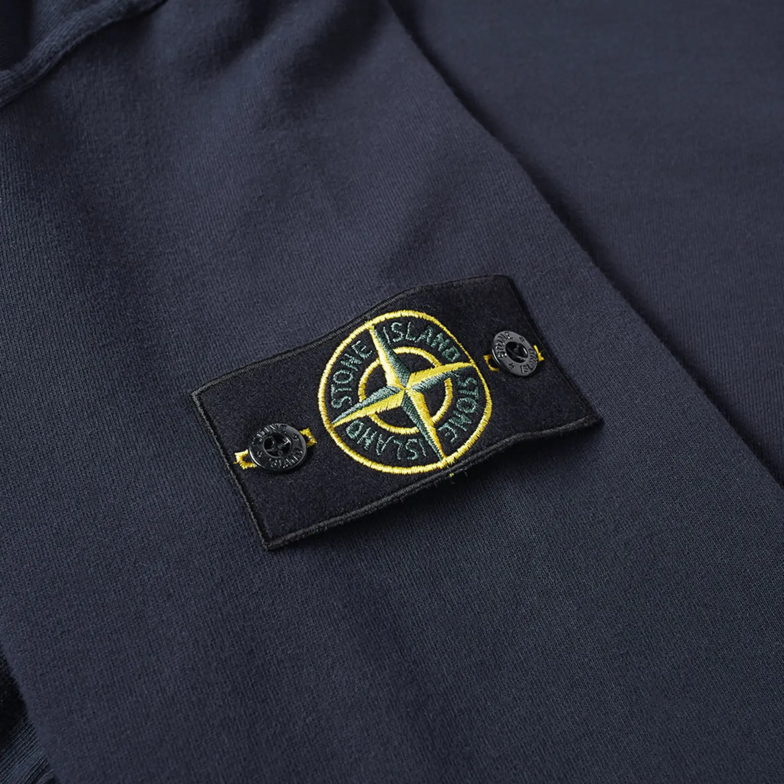 Stone Island Garment Dyed Half Zip Hoody