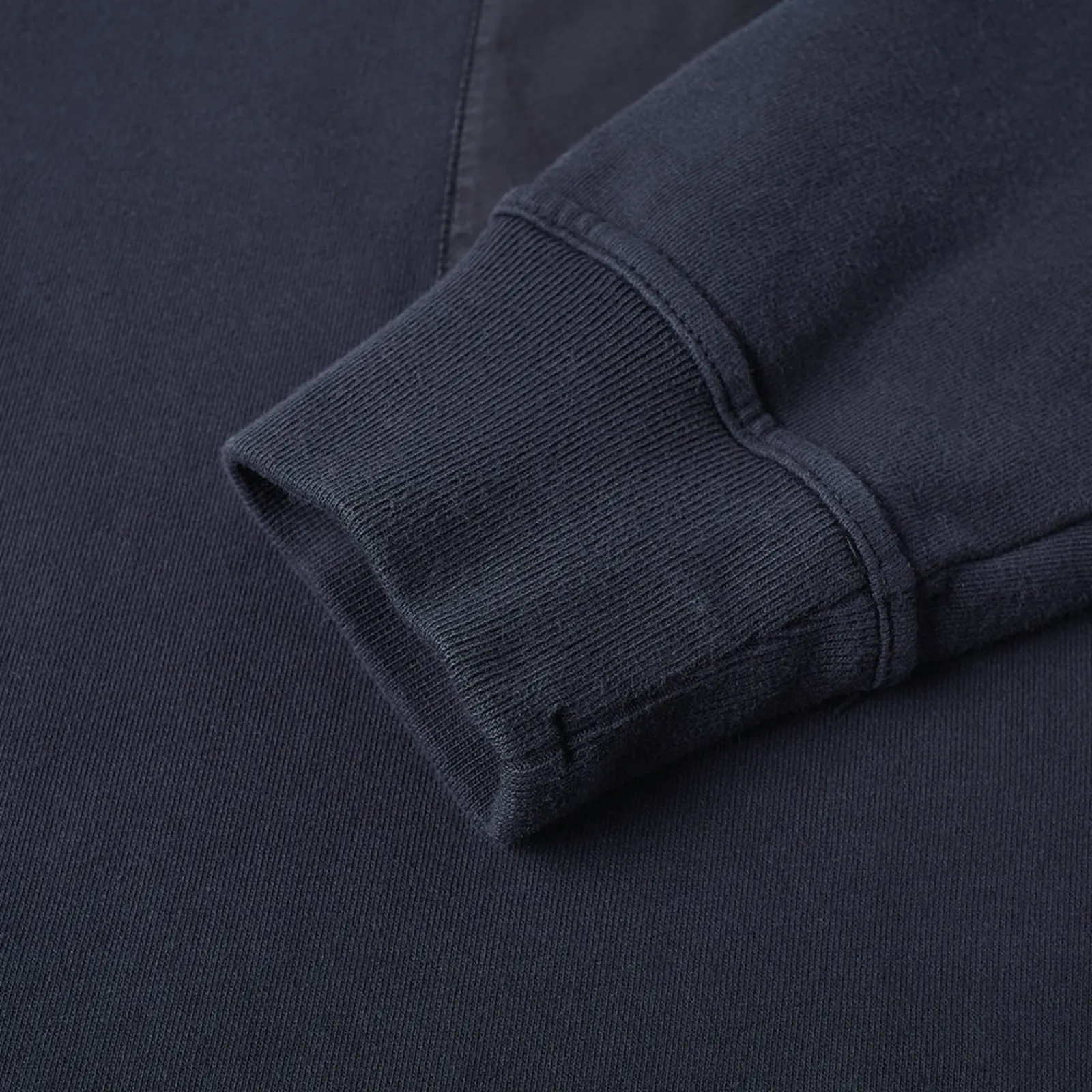 Stone Island Garment Dyed Half Zip Hoody