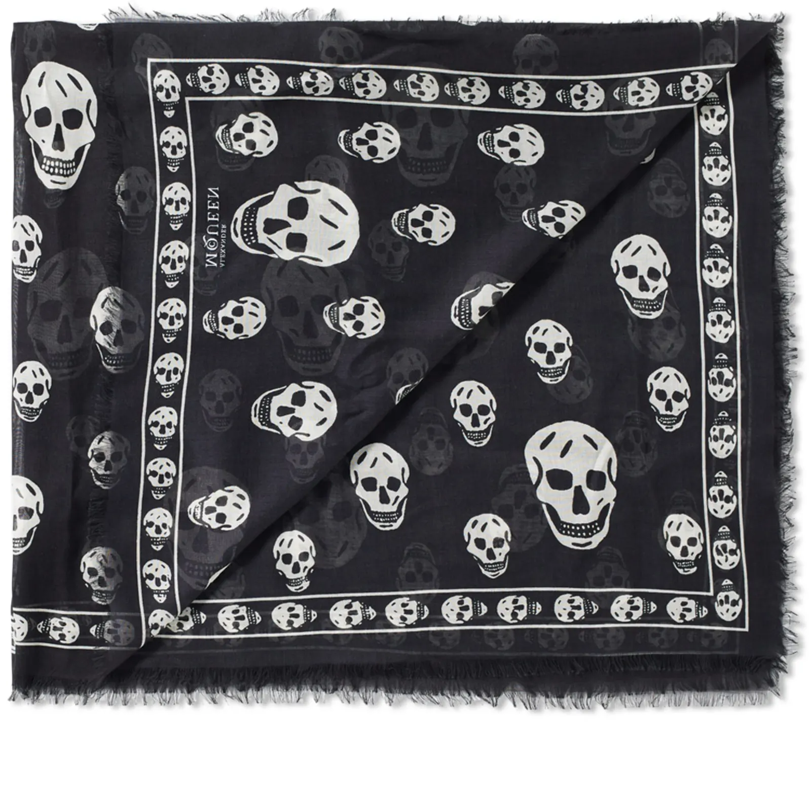 Alexander McQueen Classic Skull Pashmina