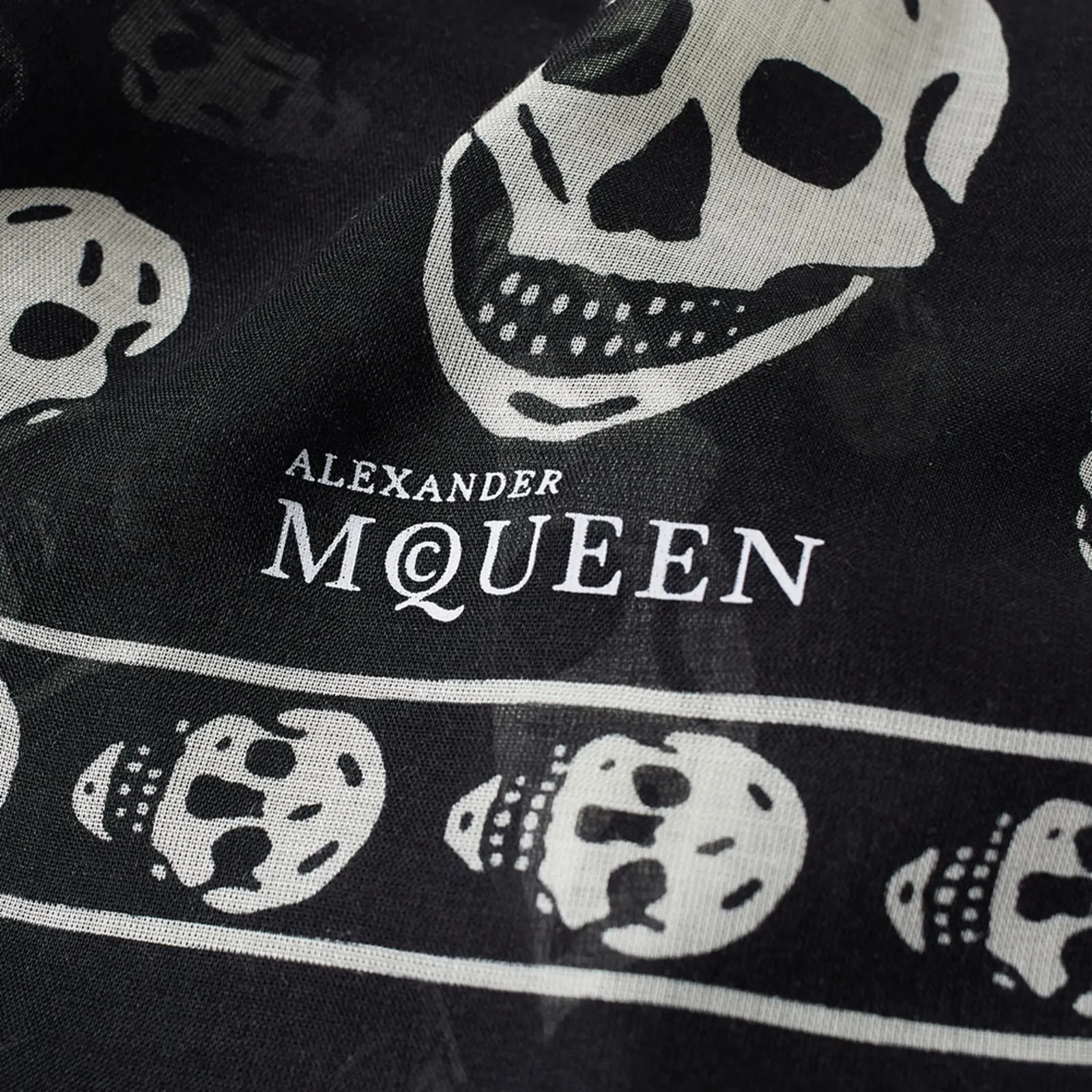 Alexander McQueen Classic Skull Pashmina