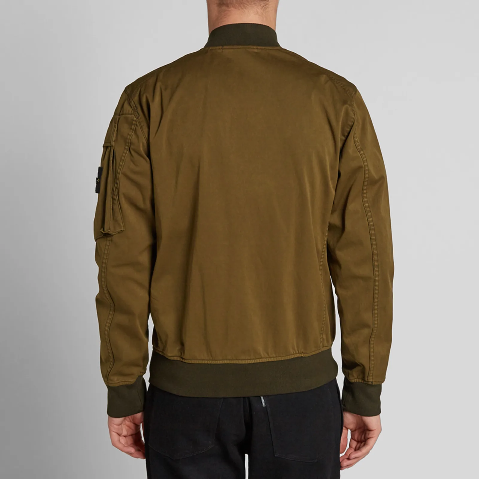 Stone Island David Jersey-TC Bomber Jacket
