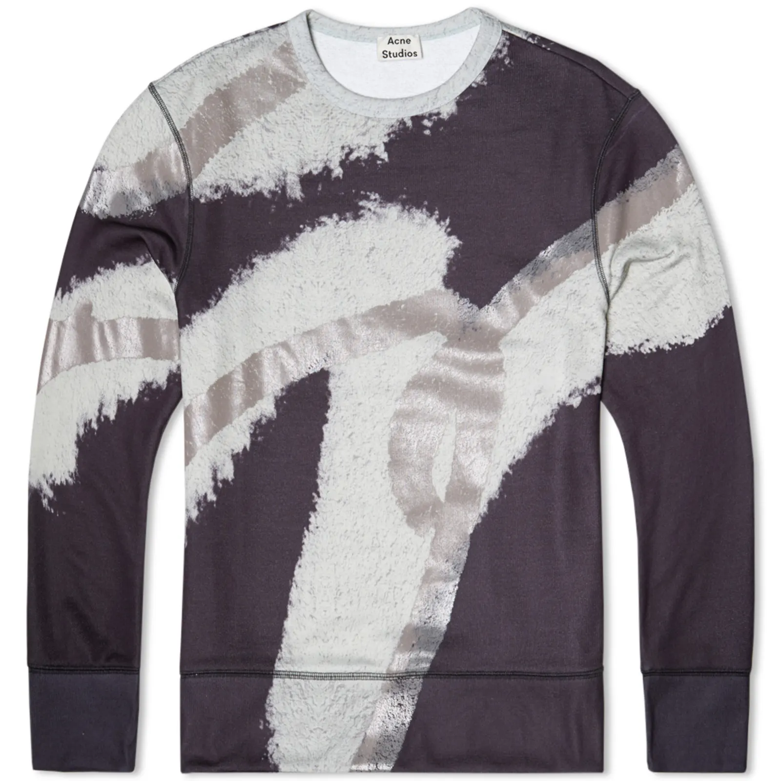 Acne Studios Campus Circular Crew Sweat 7 Acne Studios Campus Circular Crew Sweat